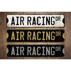 Air-Racing-Premium-Quality-Rustic-Metal-Sign-Images