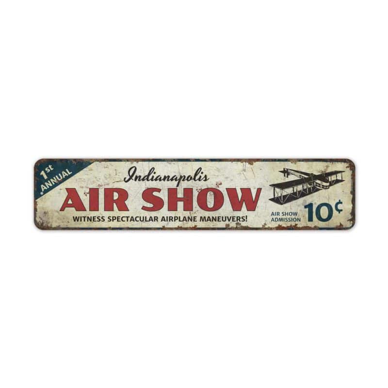 Air-Show-Sign-Premium-Quality-Rustic-Metal-Sign-2