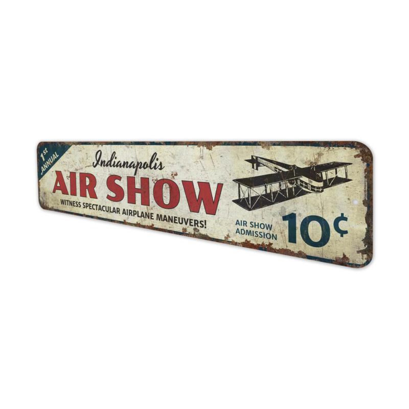 Air-Show-Sign-Premium-Quality-Rustic-Metal-Sign-4