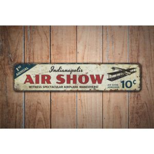 Air-Show-Sign-Premium-Quality-Rustic-Metal-Sign-Images