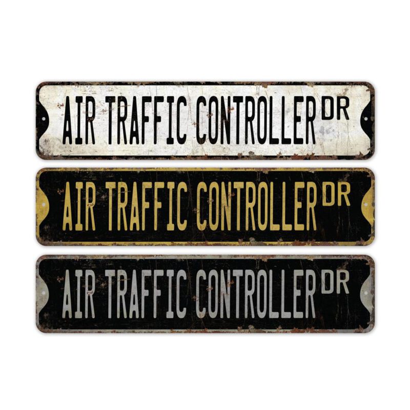 Air-Traffic-Controller-Premium-Quality-Rustic-Metal-Sign-2