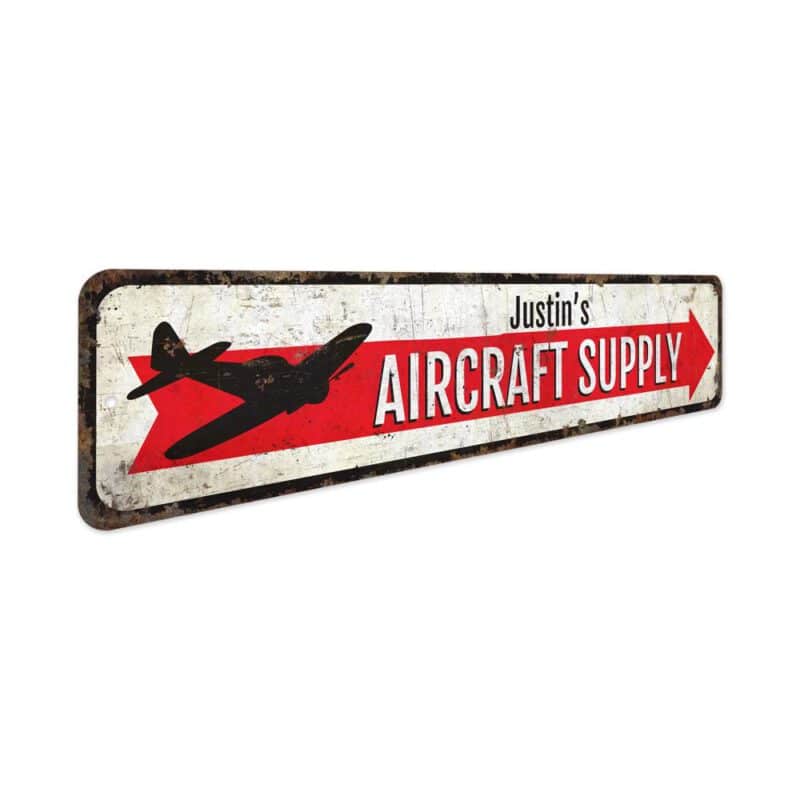 Aircraft-Supply-Sign-Premium-Quality-Rustic-Metal-Sign-3