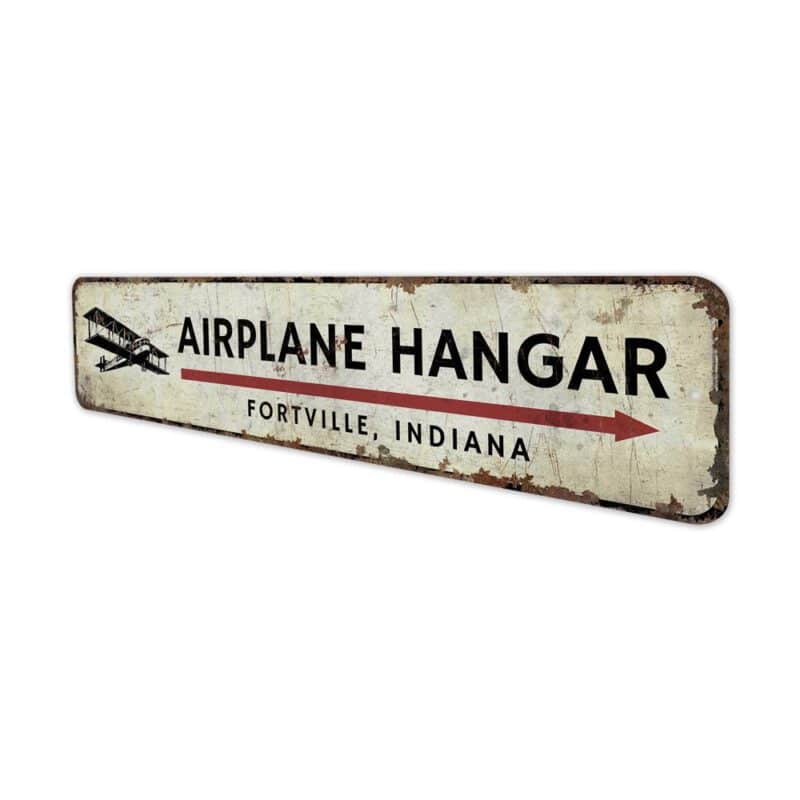 Airplane-Hangar-Sign-Premium-Quality-Rustic-Metal-Sign-4