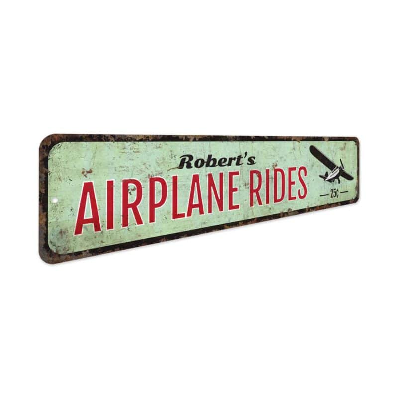 Airplane-Ride-Sign-Premium-Quality-Rustic-Metal-Sign-3