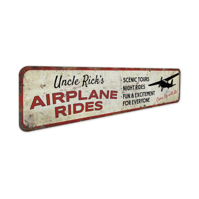 Airplane-Rides-Sign-Premium-Quality-Rustic-Metal-Sign-3