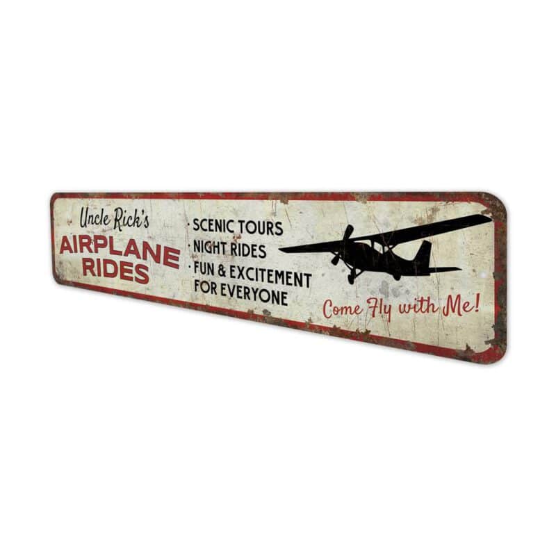 Airplane-Rides-Sign-Premium-Quality-Rustic-Metal-Sign-4