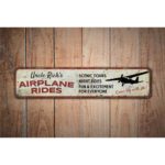 Airplane-Rides-Sign-Premium-Quality-Rustic-Metal-Sign-Images