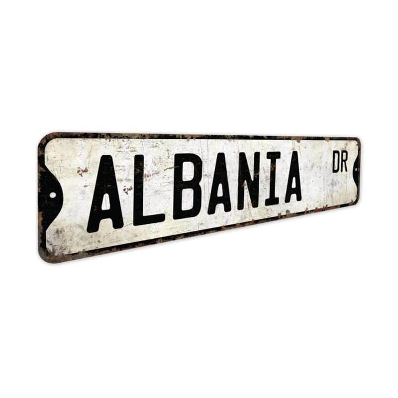 Albania-Premium-Quality-Rustic-Metal-Sign-3