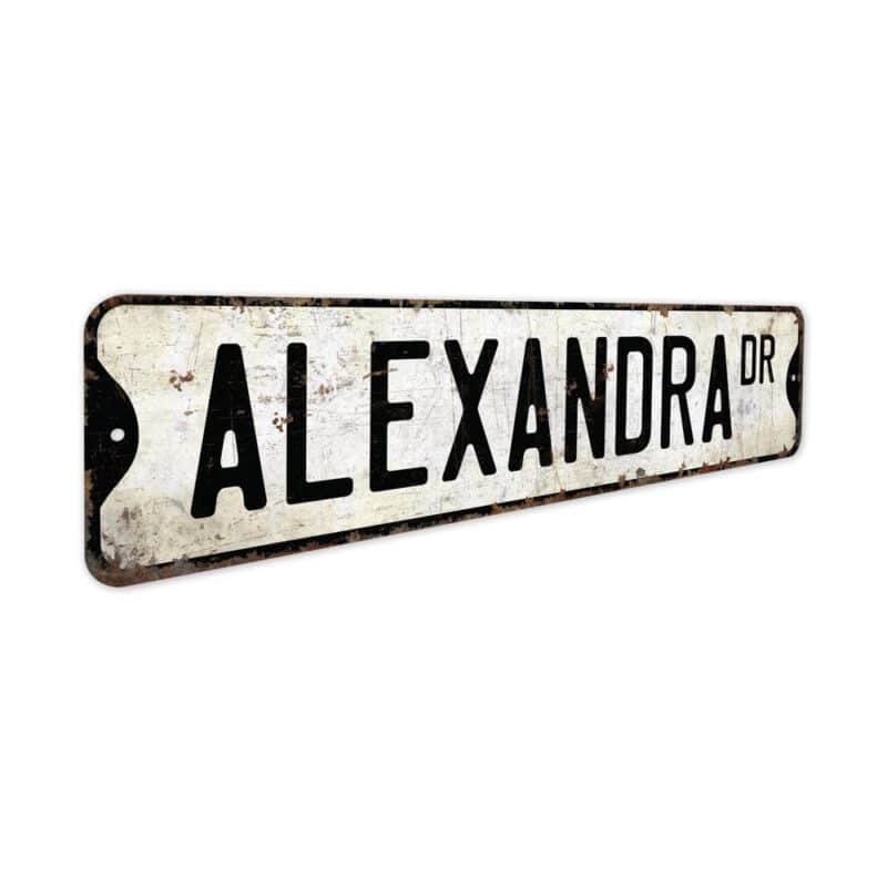 Alexandra-Name-Sign-Premium-Quality-Rustic-Metal-Sign-3