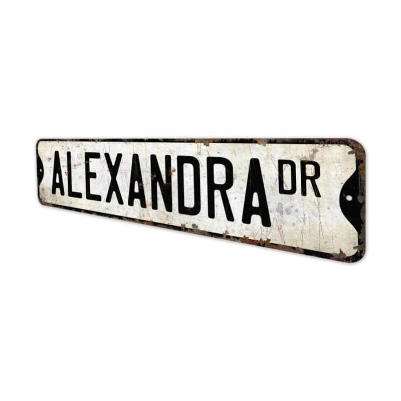 Alexandra-Name-Sign-Premium-Quality-Rustic-Metal-Sign-4