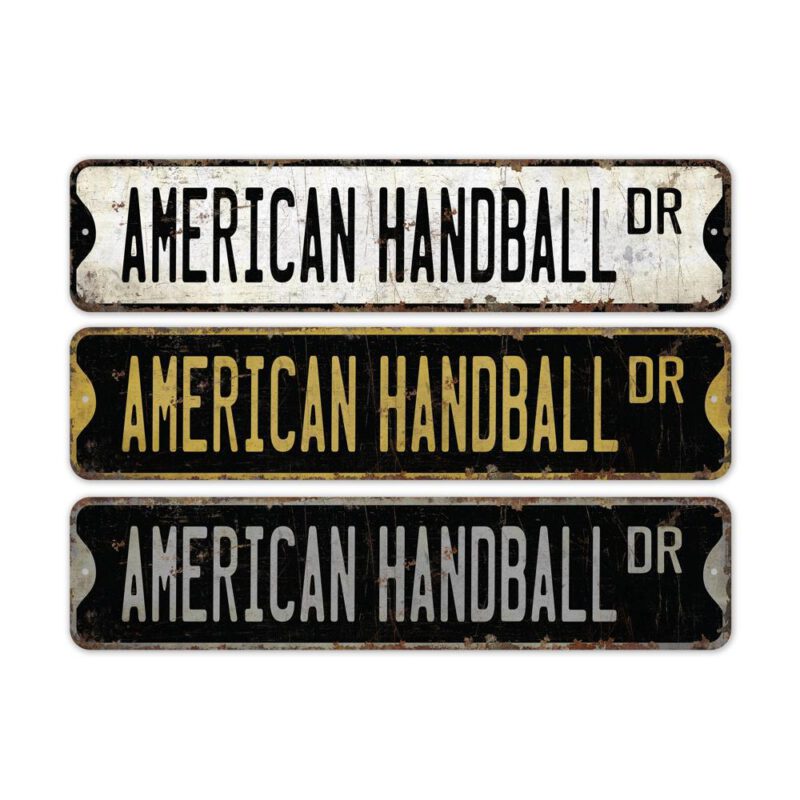 American-Handball-Premium-Quality-Rustic-Metal-Sign-2