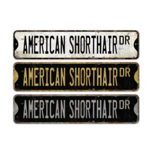 American-Shorthair-Premium-Quality-Rustic-Metal-Sign-2