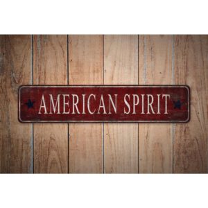 American-Spirit-Sign-Premium-Quality-Rustic-Metal-Sign-Images