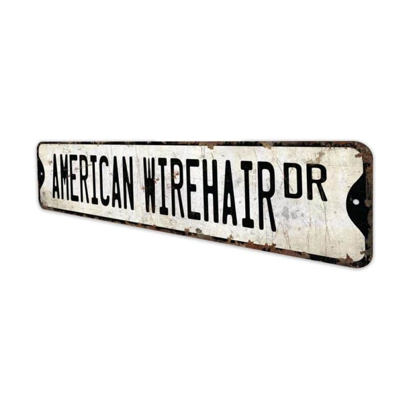 American-Wirehair-Premium-Quality-Rustic-Metal-Sign-4