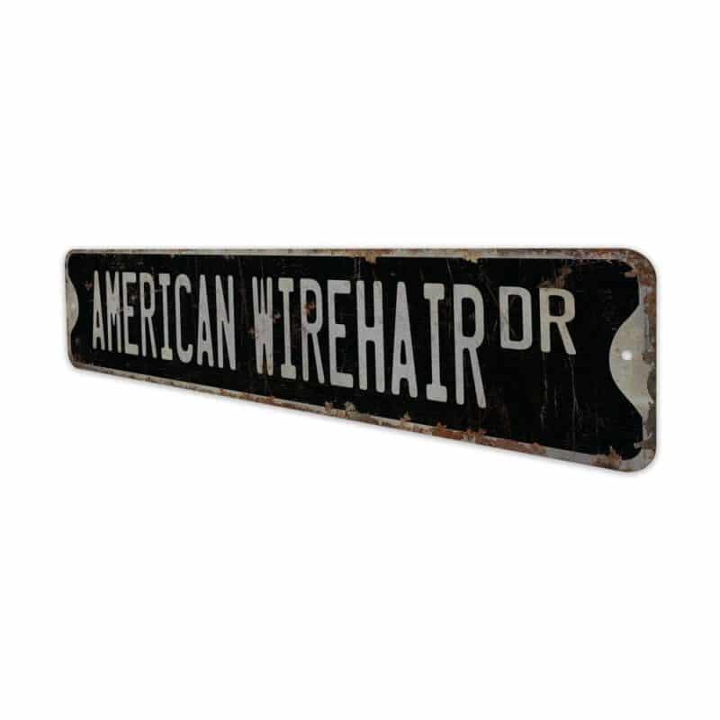 American-Wirehair-Premium-Quality-Rustic-Metal-Sign-8