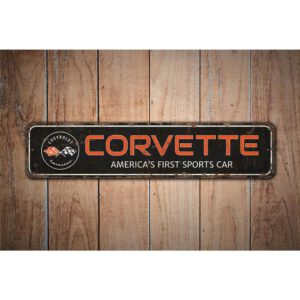 Americas-First-Sports-Car-Premium-Quality-Rustic-Metal-Sign-Images-1