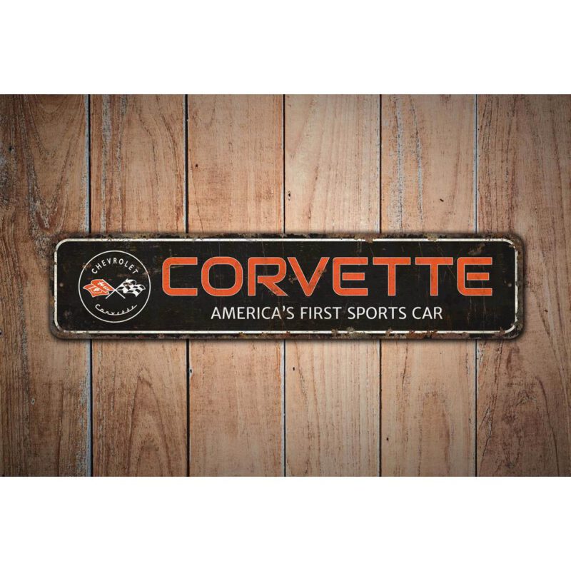 Americas-First-Sports-Car-Premium-Quality-Rustic-Metal-Sign-Images-1