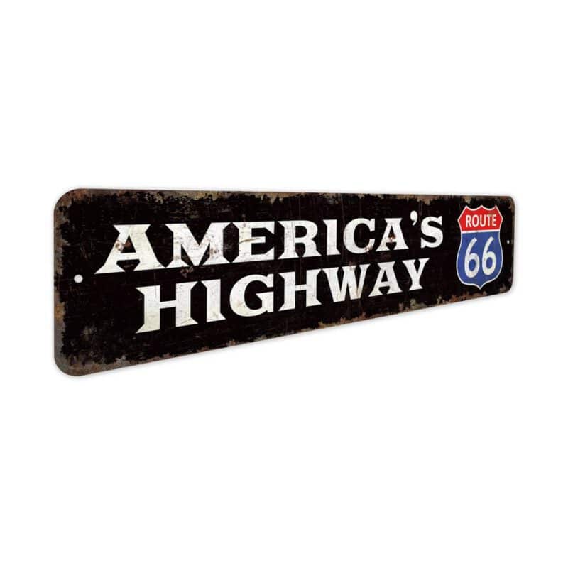 Americas-Highway-Sign-Premium-Quality-Rustic-Metal-Sign-3