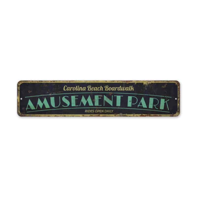 Amusement-Park-Sign-Premium-Quality-Rustic-Metal-Sign-2