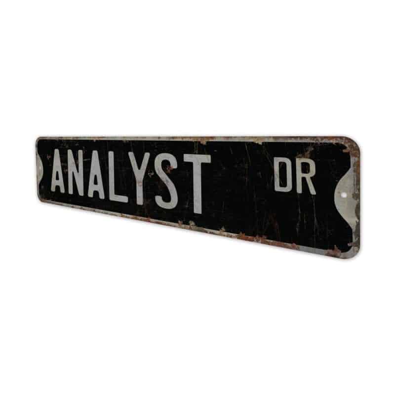 Analyst-Premium-Quality-Rustic-Metal-Sign-8