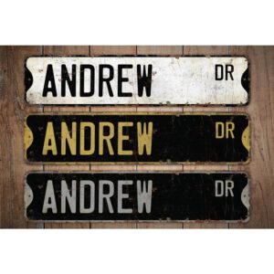 Andrew-Name-Sign-Premium-Quality-Rustic-Metal-Sign-Images