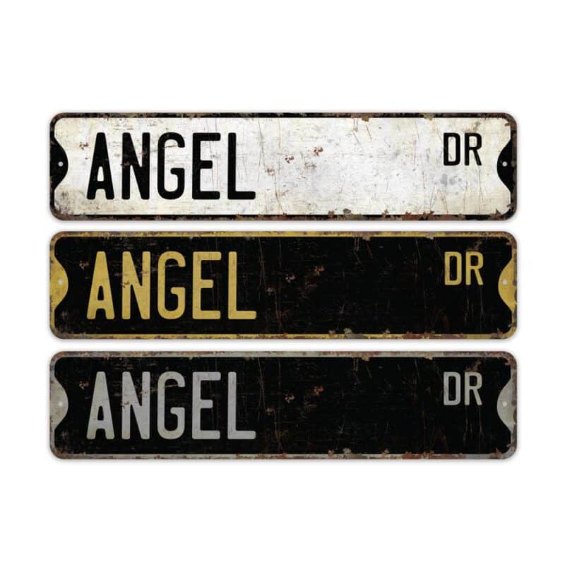 Angel-Name-Sign-Premium-Quality-Rustic-Metal-Sign-2