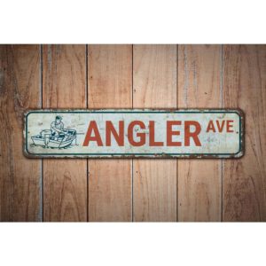 Angler-Avenue-Sign-Premium-Quality-Rustic-Metal-Sign-Images