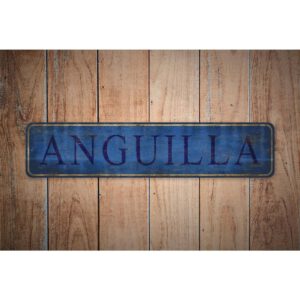 Anguilla-Sign-Premium-Quality-Rustic-Metal-Sign-Images