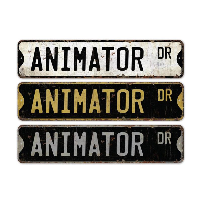 Animator-Premium-Quality-Rustic-Metal-Sign-2