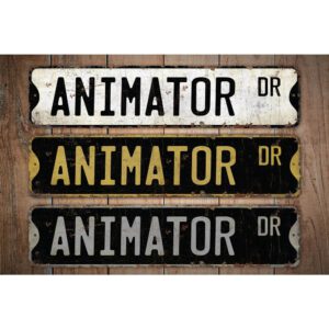 Animator-Premium-Quality-Rustic-Metal-Sign-Images