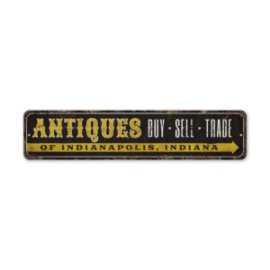 Antiques-Buy-Sell-Premium-Quality-Rustic-Metal-Sign-2