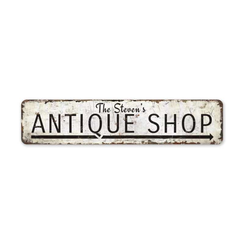 Antiques-Sign-Premium-Quality-Rustic-Metal-Sign-2-4