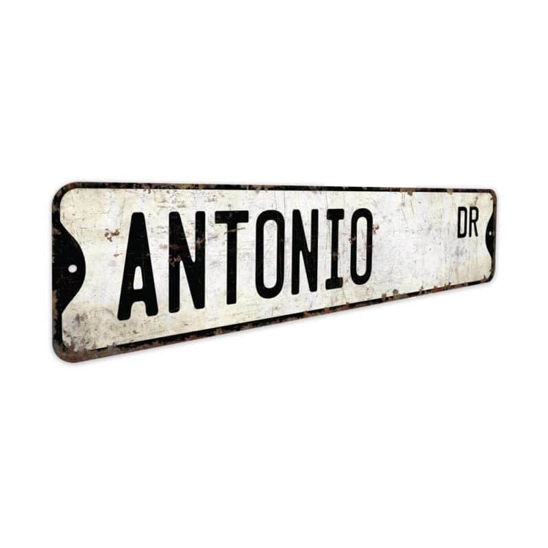 Antonio-Name-Sign-Premium-Quality-Rustic-Metal-Sign-3