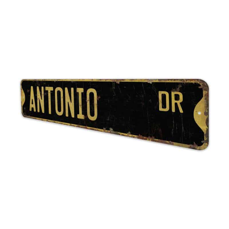 Antonio-Name-Sign-Premium-Quality-Rustic-Metal-Sign-6