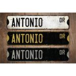 Antonio-Name-Sign-Premium-Quality-Rustic-Metal-Sign-Images