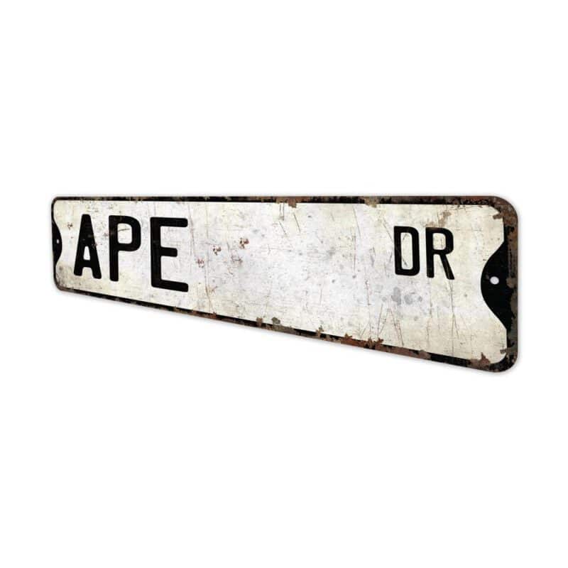 Ape-Premium-Quality-Rustic-Metal-Sign-4