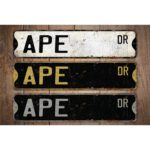 Ape-Premium-Quality-Rustic-Metal-Sign-Images