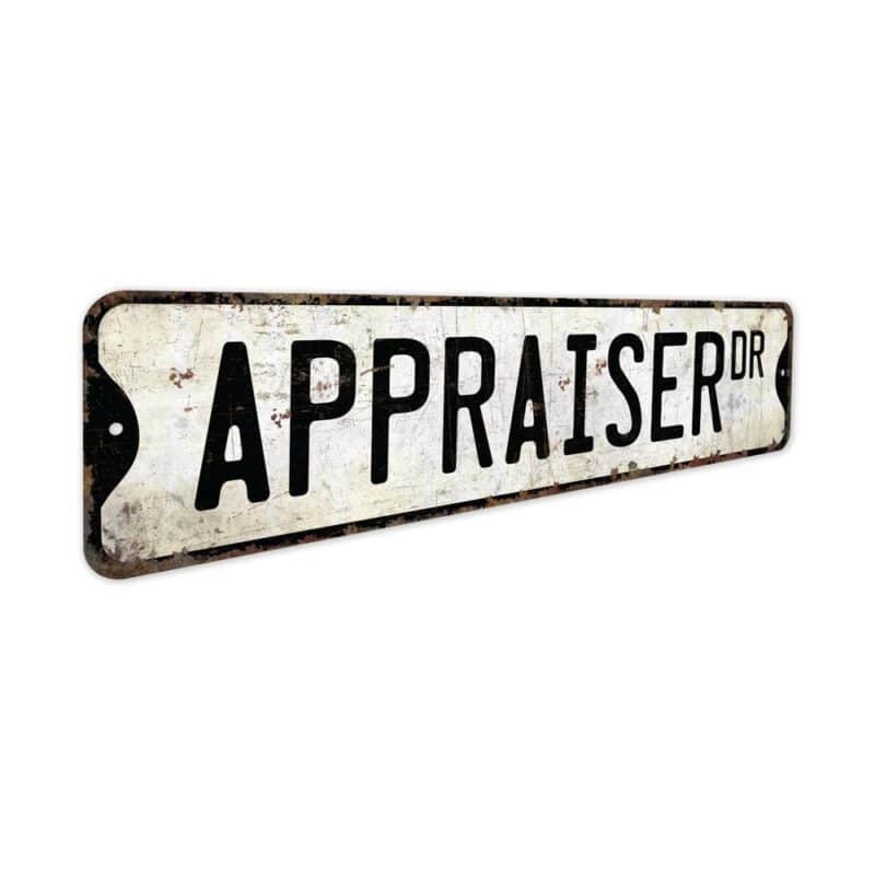 Appraiser-Premium-Quality-Rustic-Metal-Sign-3