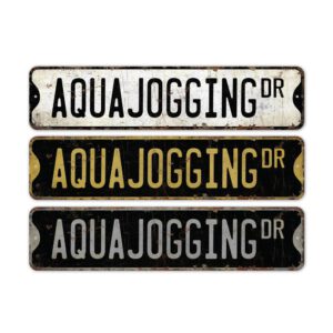 Aquajogging-Premium-Quality-Rustic-Metal-Sign-2