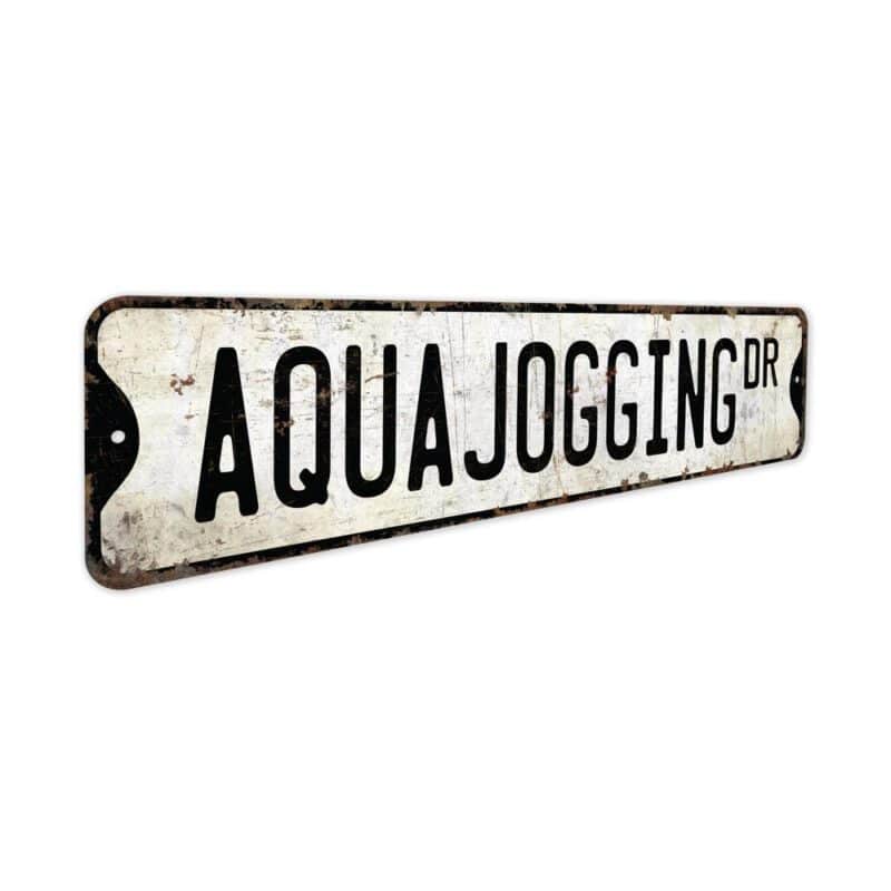 Aquajogging-Premium-Quality-Rustic-Metal-Sign-3