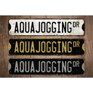 Aquajogging-Premium-Quality-Rustic-Metal-Sign-Images