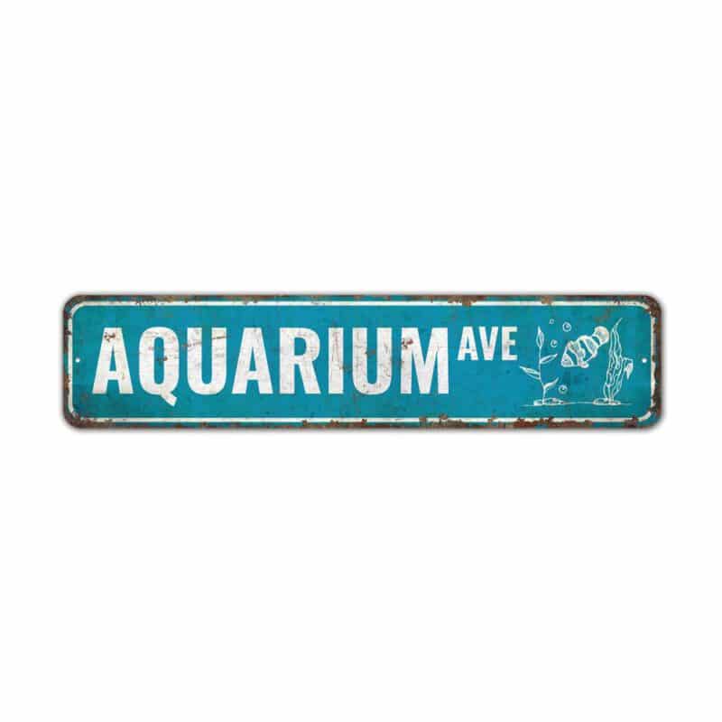 Aquarium-Avenue-Sign-Premium-Quality-Rustic-Metal-Sign-2