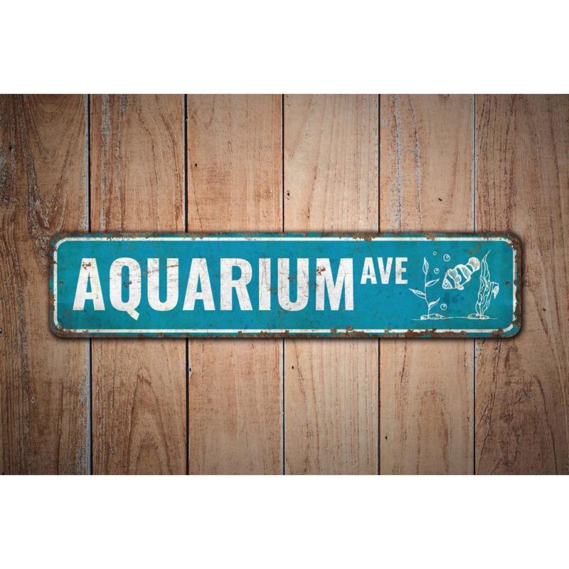 Aquarium-Avenue-Sign-Premium-Quality-Rustic-Metal-Sign-Images