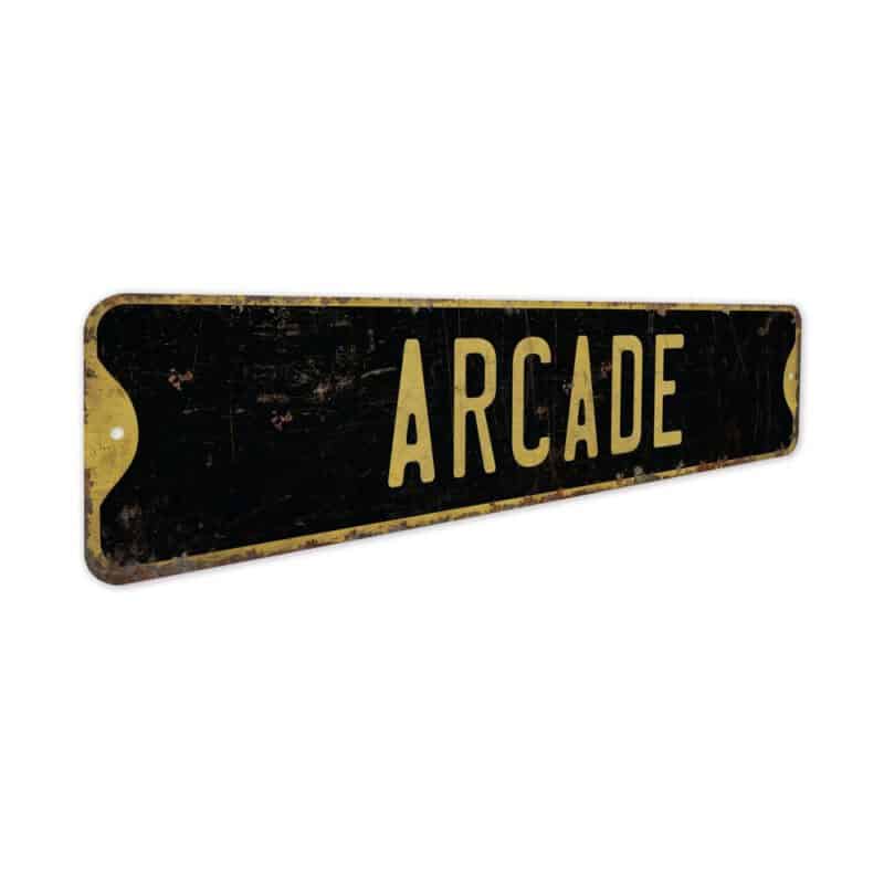 Arcade-Premium-Quality-Rustic-Metal-Sign-5