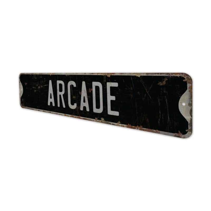 Arcade-Premium-Quality-Rustic-Metal-Sign-8