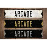 Arcade-Premium-Quality-Rustic-Metal-Sign-Images