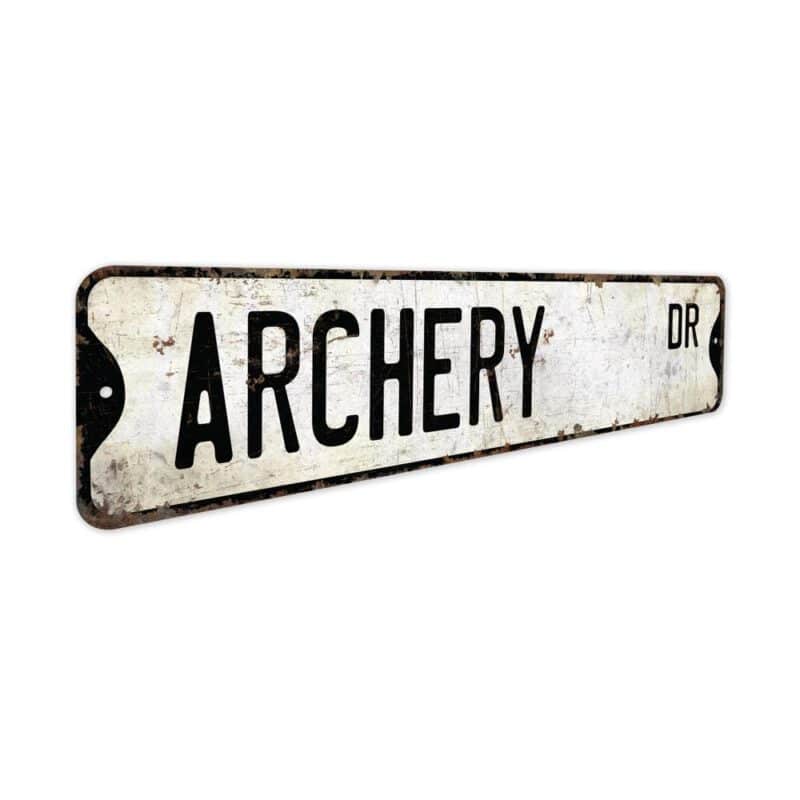 Archery-Premium-Quality-Rustic-Metal-Sign-3