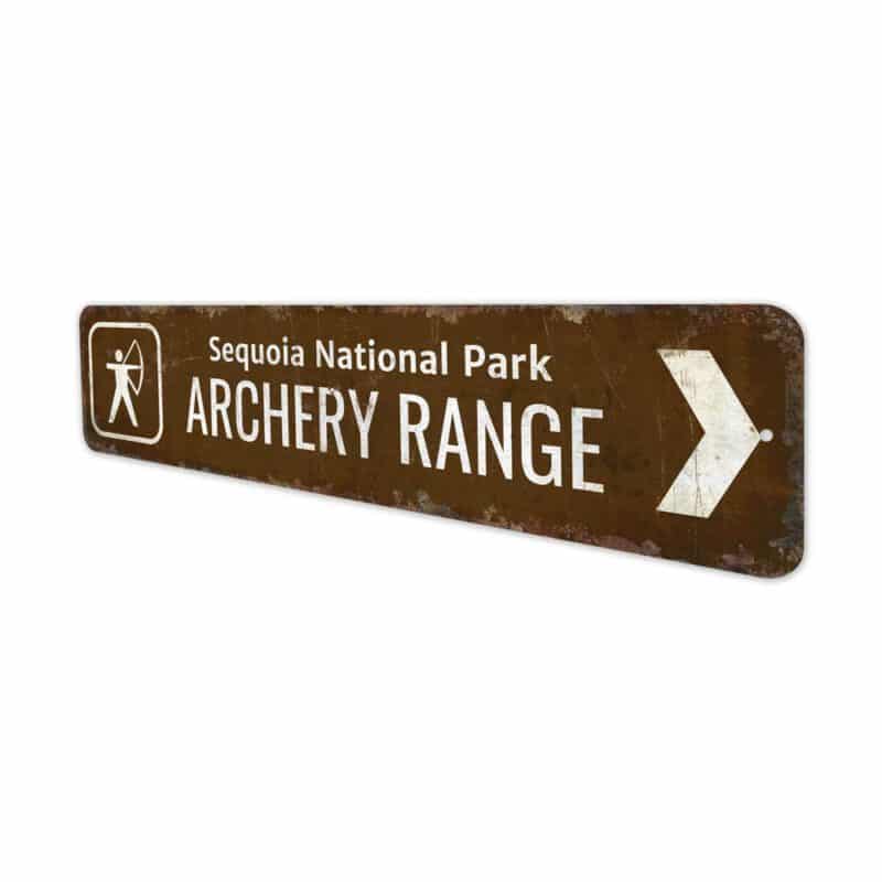 Archery-Range-Sign-Premium-Quality-Rustic-Metal-Sign-4