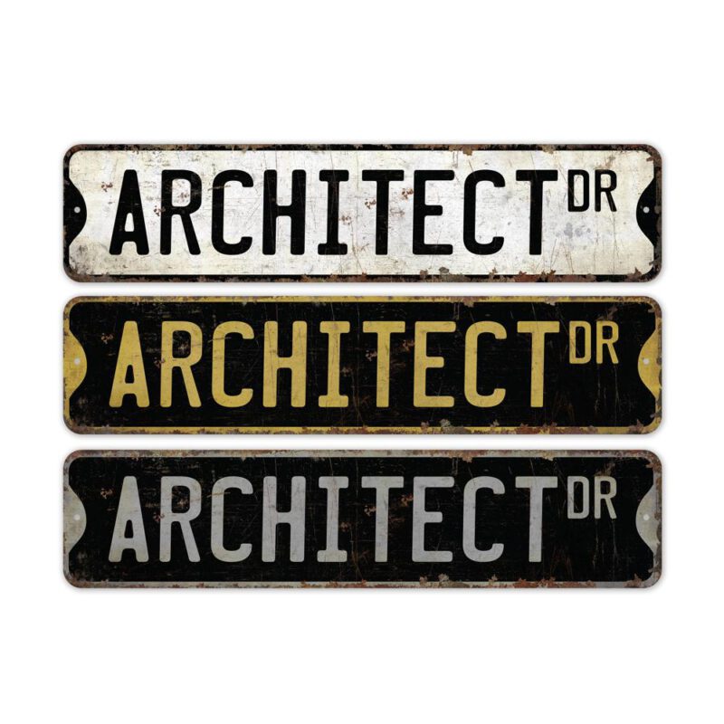 Architect-Premium-Quality-Rustic-Metal-Sign-2