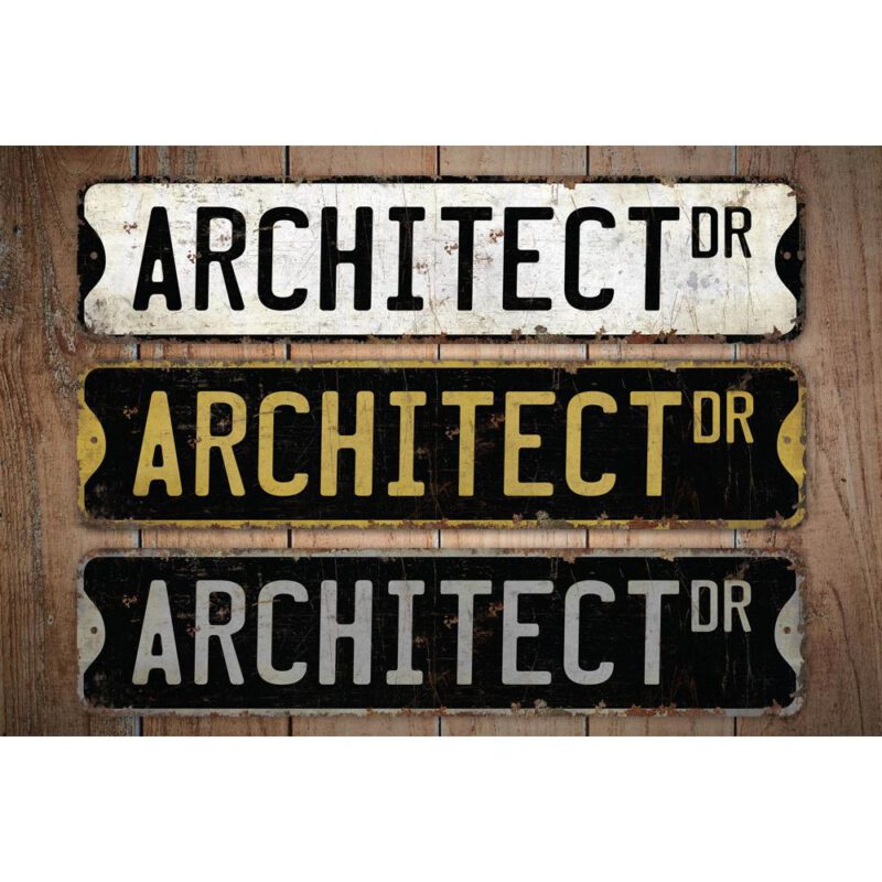 Architect-Premium-Quality-Rustic-Metal-Sign-Images